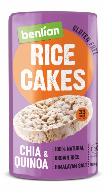 Benlian Rice cake chia & quinoa 100g